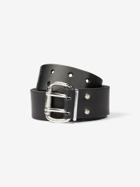 FHB Unisex Ledergürtel schwarz - Carsten